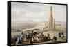 Fortress and Citadel of Ghanzi, First Anglo-Afghan War, 1838-1842-James Atkinson-Framed Stretched Canvas