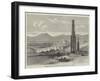 Fortress and Citadel of Ghuzni, Afghanistan, with the Two Minars-null-Framed Giclee Print