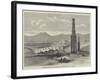 Fortress and Citadel of Ghuzni, Afghanistan, with the Two Minars-null-Framed Giclee Print