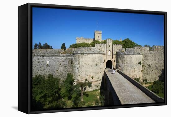 Fortress and Palace of the Grand Masters-Tuul-Framed Stretched Canvas