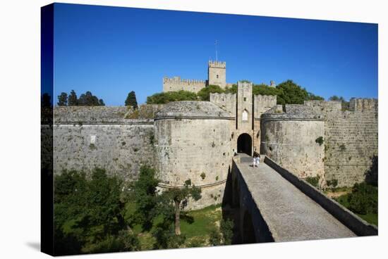 Fortress and Palace of the Grand Masters-Tuul-Stretched Canvas