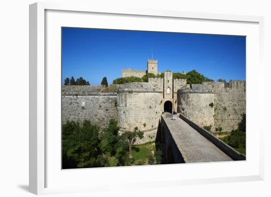 Fortress and Palace of the Grand Masters-Tuul-Framed Photographic Print