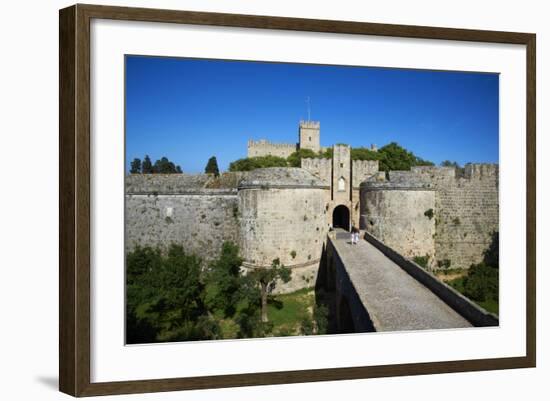 Fortress and Palace of the Grand Masters-Tuul-Framed Photographic Print