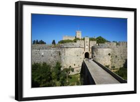 Fortress and Palace of the Grand Masters-Tuul-Framed Photographic Print