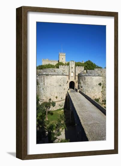 Fortress and Palace of the Grand Masters-Tuul-Framed Photographic Print