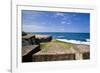 Fortress and Sea, Old San Juan, Puerto Rico-Massimo Borchi-Framed Photographic Print