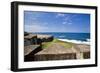 Fortress and Sea, Old San Juan, Puerto Rico-Massimo Borchi-Framed Photographic Print