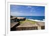 Fortress and Sea, Old San Juan, Puerto Rico-Massimo Borchi-Framed Photographic Print