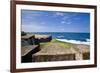 Fortress and Sea, Old San Juan, Puerto Rico-Massimo Borchi-Framed Photographic Print