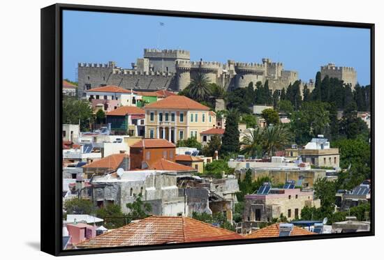 Fortress and the Palace of the Grand Masters-Tuul-Framed Stretched Canvas