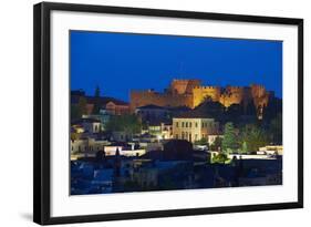 Fortress and the Palace of the Grand Masters-Tuul-Framed Photographic Print