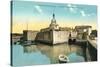 Fortress at Concarneau-null-Stretched Canvas