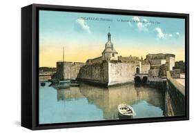 Fortress at Concarneau-null-Framed Stretched Canvas