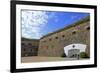 Fortress Ehrenbreitstein, Rhine River, Koblenz, Rhineland-Palatinate, Germany, Europe-Hans-Peter Merten-Framed Photographic Print