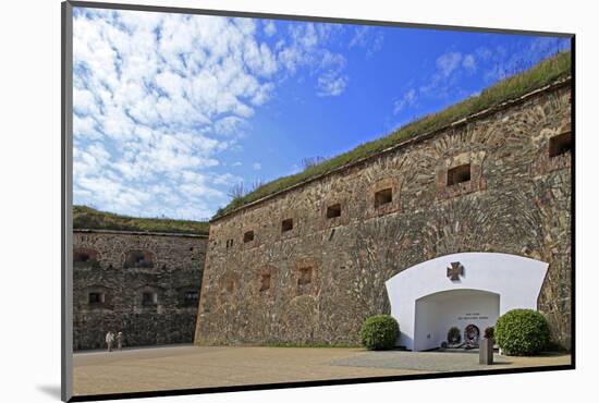 Fortress Ehrenbreitstein, Rhine River, Koblenz, Rhineland-Palatinate, Germany, Europe-Hans-Peter Merten-Mounted Photographic Print