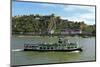 Fortress Ehrenbreitstein, Rhine River, Koblenz, Rhineland-Palatinate, Germany, Europe-Hans-Peter Merten-Mounted Photographic Print