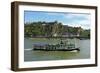 Fortress Ehrenbreitstein, Rhine River, Koblenz, Rhineland-Palatinate, Germany, Europe-Hans-Peter Merten-Framed Photographic Print