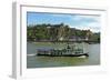 Fortress Ehrenbreitstein, Rhine River, Koblenz, Rhineland-Palatinate, Germany, Europe-Hans-Peter Merten-Framed Photographic Print