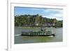 Fortress Ehrenbreitstein, Rhine River, Koblenz, Rhineland-Palatinate, Germany, Europe-Hans-Peter Merten-Framed Photographic Print