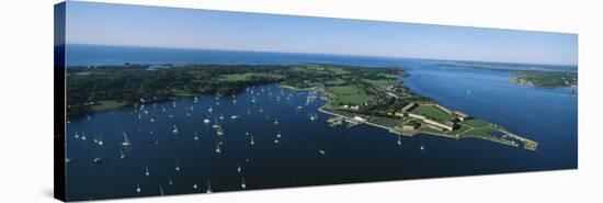 Fortress, Fort Adams, Newport, Rhode Island, USA-null-Stretched Canvas