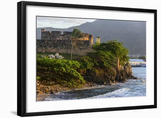 Fortress Fortaleza San Felipe, Puerto Plata, Dominican Republic-Michael Runkel-Framed Photographic Print