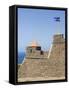 Fortress Forte Real de Sao Filipe. Cidade Velha, historic center of Ribeira Grande-Martin Zwick-Framed Stretched Canvas