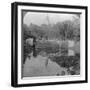 Fortress Gardens and the Shwedagon Pagoda, Rangoon, Burma, C1900s-Underwood & Underwood-Framed Photographic Print