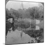 Fortress Gardens and the Shwedagon Pagoda, Rangoon, Burma, C1900s-Underwood & Underwood-Mounted Photographic Print