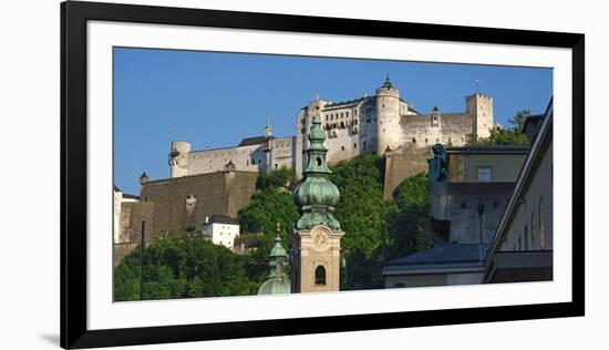 Fortress Hohensalzburg, Salzburg, Austria, Europe-Hans-Peter Merten-Framed Photographic Print