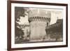 Fortress in Avignon-null-Framed Art Print