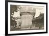 Fortress in Avignon-null-Framed Art Print