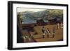 Fortress in Pizzo Calabro, with Cannons and Drummers-Philipp Hackert-Framed Giclee Print