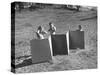 Fortress Made to Be Used For Children by Charles Eames-Allan Grant-Stretched Canvas