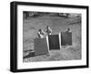 Fortress Made to Be Used For Children by Charles Eames-Allan Grant-Framed Photographic Print