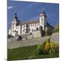 Fortress Marienberg, WŸrzburg (City), Bavaria, Germany-Rainer Mirau-Mounted Photographic Print