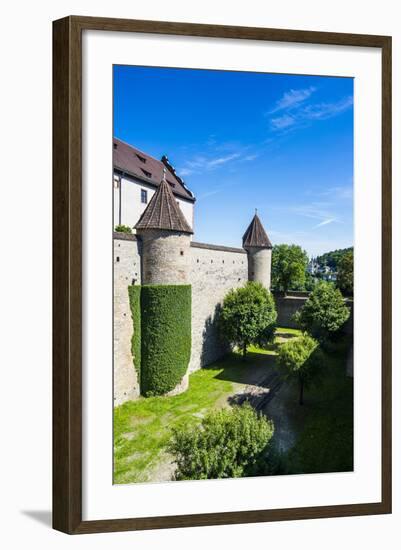 Fortress Marienberg, Wurzburg, Franconia, Bavaria, Germany, Europe-Michael Runkel-Framed Photographic Print