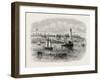 Fortress Monroe, Virginia, USA, 1870s-null-Framed Giclee Print