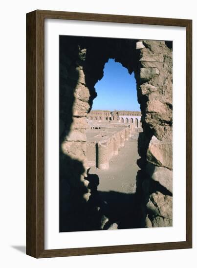 Fortress of Al Ukhaidir, Iraq, 1977-Vivienne Sharp-Framed Photographic Print