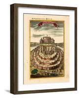 Fortress of Semiramis, 1719-Alain Manesson Mallet-Framed Giclee Print