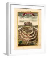 Fortress of Semiramis, 1719-Alain Manesson Mallet-Framed Giclee Print