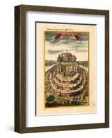 Fortress of Semiramis, 1719-Alain Manesson Mallet-Framed Giclee Print