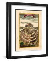 Fortress of Semiramis, 1719-Alain Manesson Mallet-Framed Giclee Print