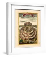 Fortress of Semiramis, 1719-Alain Manesson Mallet-Framed Giclee Print