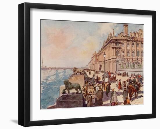 Fortress of St. Peter and St. Paul-Frederic De Haenen-Framed Giclee Print