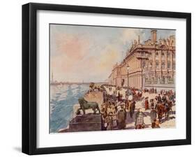 Fortress of St. Peter and St. Paul-Frederic De Haenen-Framed Giclee Print