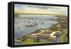 Fortress, St. Augustine, Florida-null-Framed Stretched Canvas