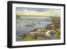 Fortress, St. Augustine, Florida-null-Framed Art Print