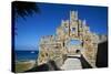 Fortress, UNESCO World Heritage Site, Rhodes City-Tuul-Stretched Canvas