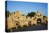 Fortress, UNESCO World Heritage Site, Rhodes City-Tuul-Stretched Canvas