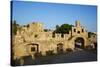 Fortress, UNESCO World Heritage Site, Rhodes City-Tuul-Stretched Canvas